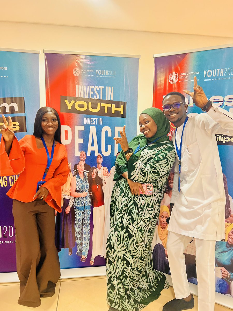 Yesterday, I had the privilege of attending the Open-Door Youth Forum—a townhall engagement with the Assistant Secretary-General for <a href="/UNYouthAffairs/">UN Youth Office</a> <a href="/felipepaullier/">Felipe Paullier</a> in Abuja—in my capacity as a Youth Advisory Board Member on Migration with <a href="/IOM_Nigeria/">IOM Nigeria</a>  and as an Advocate.