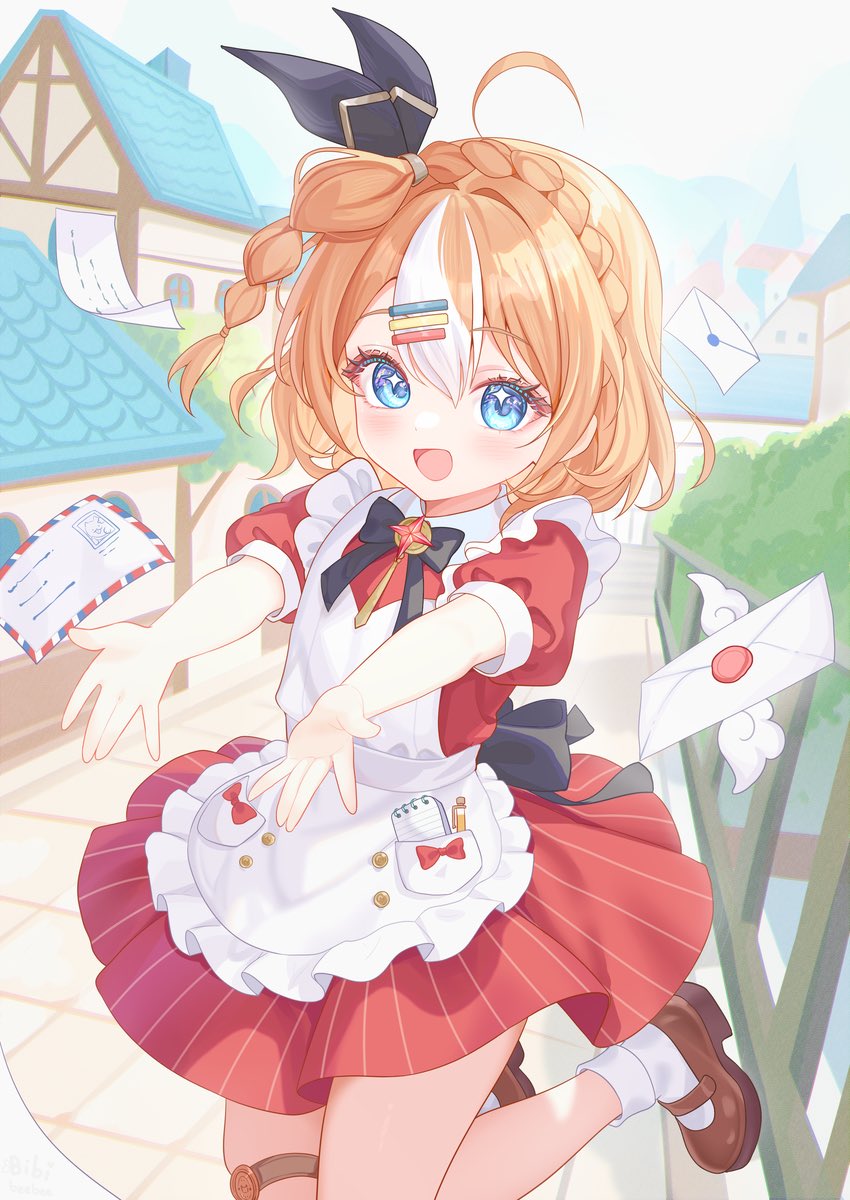 vmagalhaes_rj's tweet image. Donna: Your letter has arrived 💌(source:pixiv-bibi) #StellaSora #game #fyp