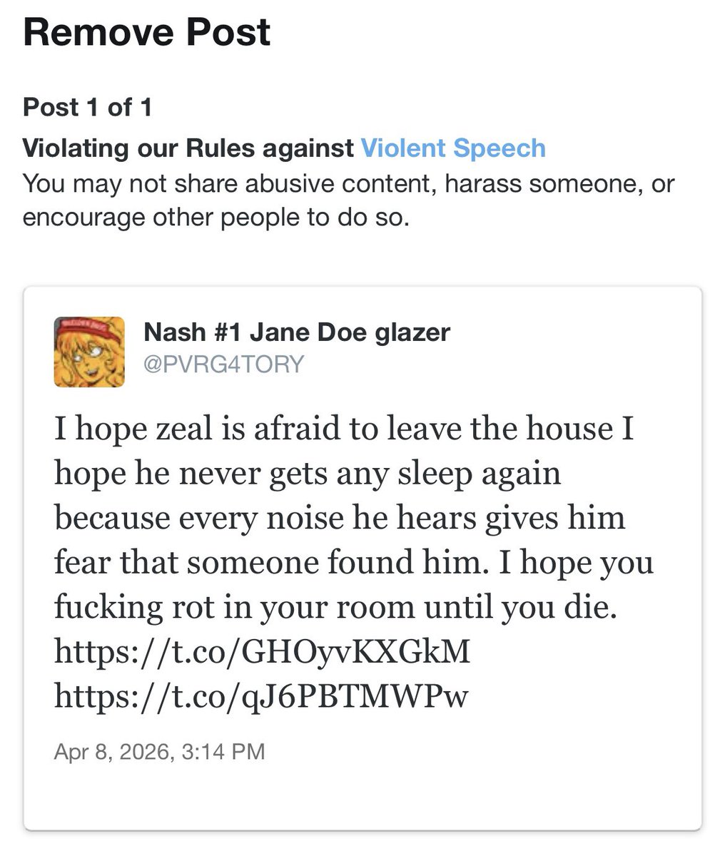 Nash #1 Jane Doe glazer tweet media