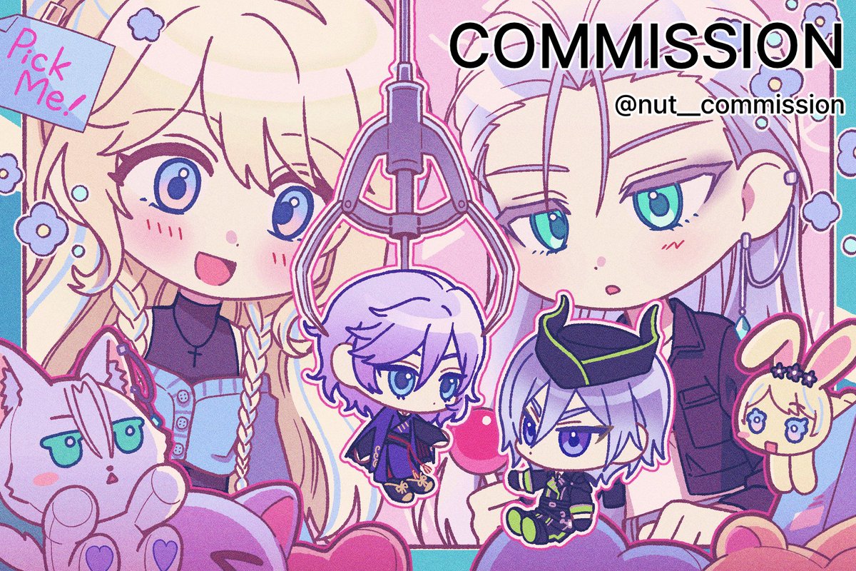 nut__commission's tweet photo. 인형뽑기 타입도 꽤 오래 작업했는데 작업물을 올려본 적이 없더라고요~~즐겁게 작업하고 있습니다!
(첫번째는 연성교환 작업물입니다!) https://t.co/Qu2CKVM59y
