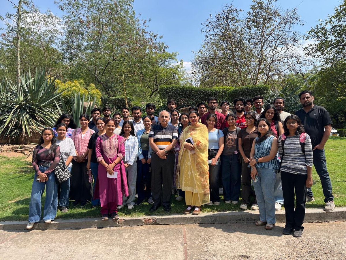 BCASDU's tweet photo. From classroom concepts to real-world labs 🔬✨

https://t.co/OWnToh6ag2. (H) Microbiology (3rd year) students explored BioNEST, DU South Campus—experiencing fermenter systems &amp; industrial microbiology in action.
Curiosity → capability 🚀
#Microbiology #BioNEST #DelhiUniversity https://t.co/OBs1Ph7is7