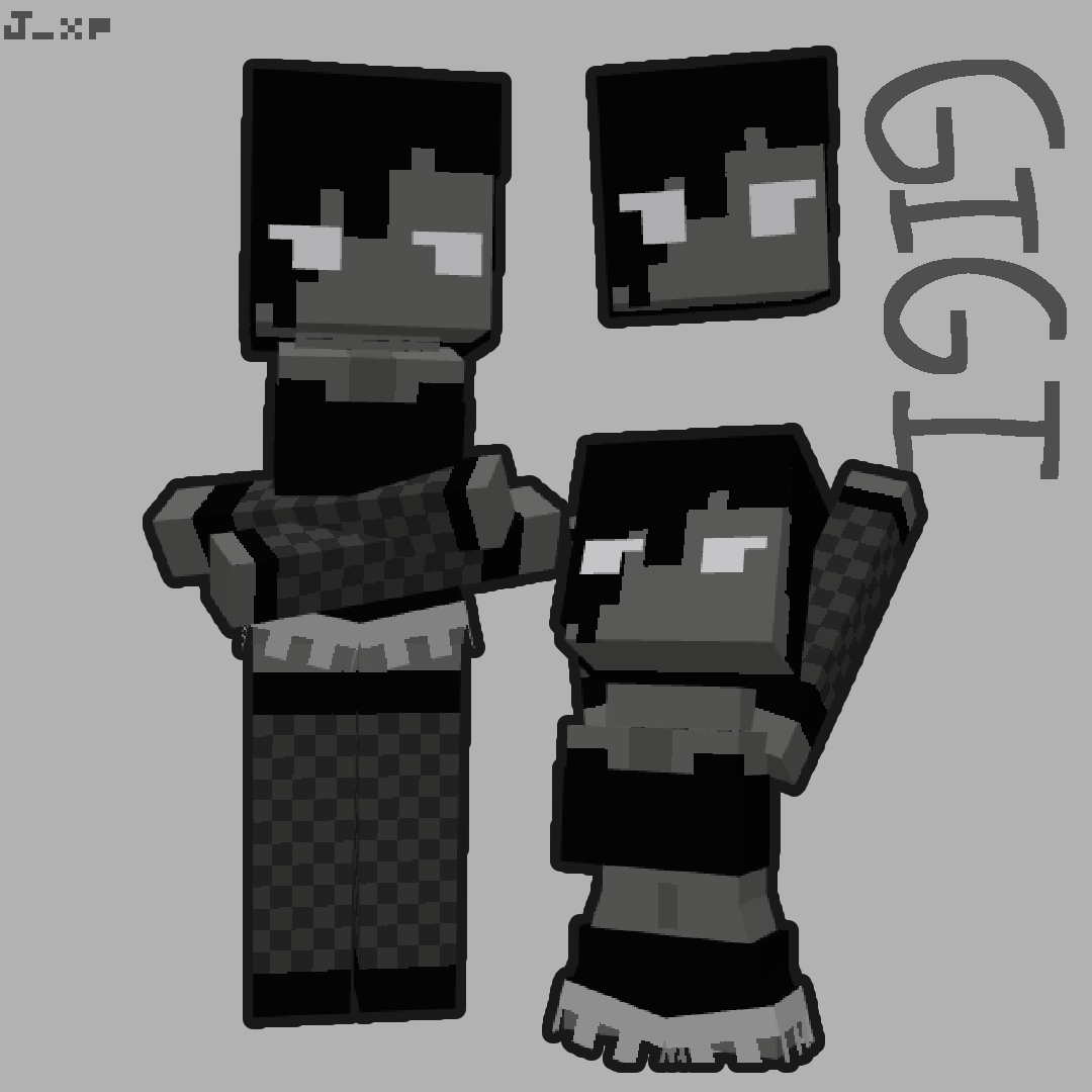 J_XP_'s tweet photo. minecraft GiGi @Movail2 https://t.co/dmIadcfteF
