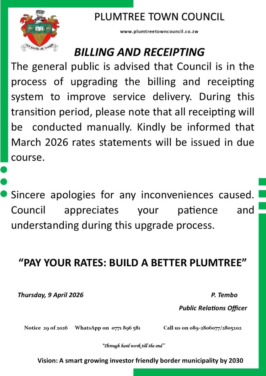 Plumtree Town Council tweet media