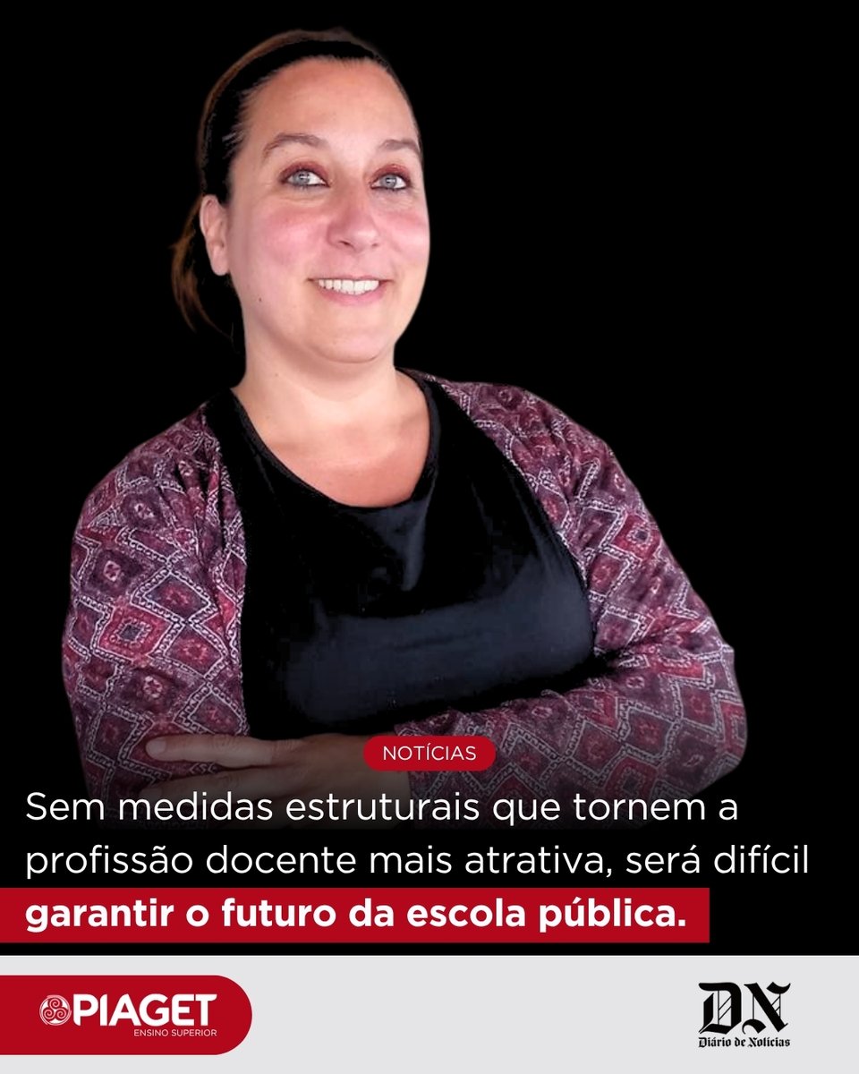 ipiaget's tweet photo. Num momento em que a renovação geracional nas escolas está comprometida e a profissão perde atratividade, Rute Perdigão alerta para a urgência de respostas estruturais que valorizem a carreira docente e garantam o futuro da escola pública. https://t.co/0J5uc0TUHr https://t.co/eBOlykOqsy
