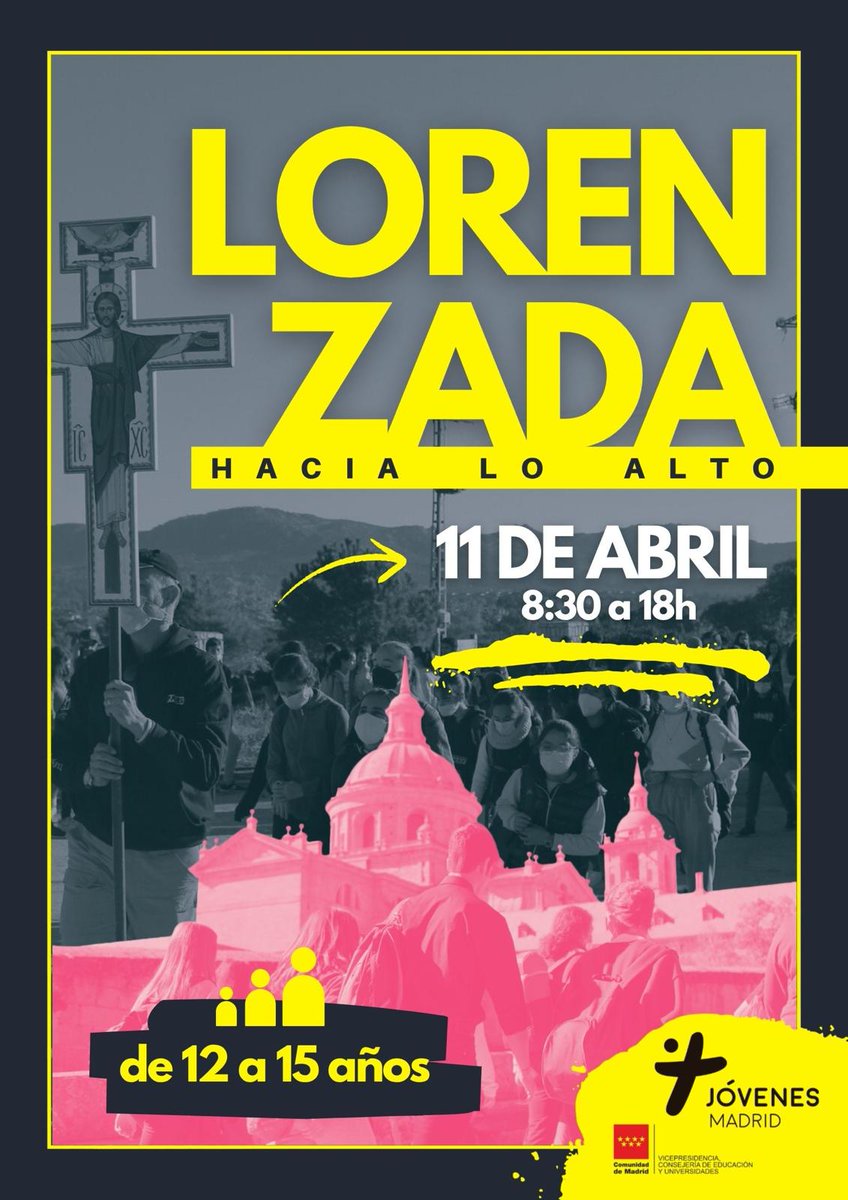 archimadrid's tweet photo. 📰La @DelejuMadrid celebra este sábado una nueva edición de la tradicional #Lorenzada
➡️La peregrinación, que saldrá a las 8:30 horas desde la parroquia San Juan de la Cruz, tiene como destino la ermita de la Virgen de Gracia
#JóvenesMadrid
https://t.co/n2XNhbeZrG https://t.co/UgY7jFhOBQ