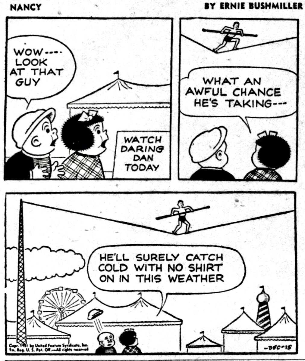 Daily Nancy Comic Strips. tweet media