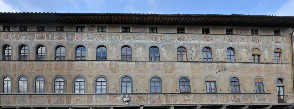 comunefi's tweet image. ⚜️ Sguardi fiorentini 
Palazzo dell'Antella, o degli Antellesi o degli Sporti

Il palazzo ha le finestre via via più vicine avvicinandosi a Santa Croce, per dare l'illusione prospettica di maggiore grandezza.

@Fondazione_DF #Firenze @UNESCO #Florence