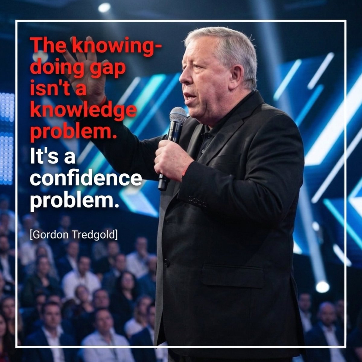 GordonTredgold's tweet image. The problem isn’t knowledge.

It’s confidence.

That’s what separates knowing from doing.

#Leadership #Confidence #Execution #Growth #Success #Mindset