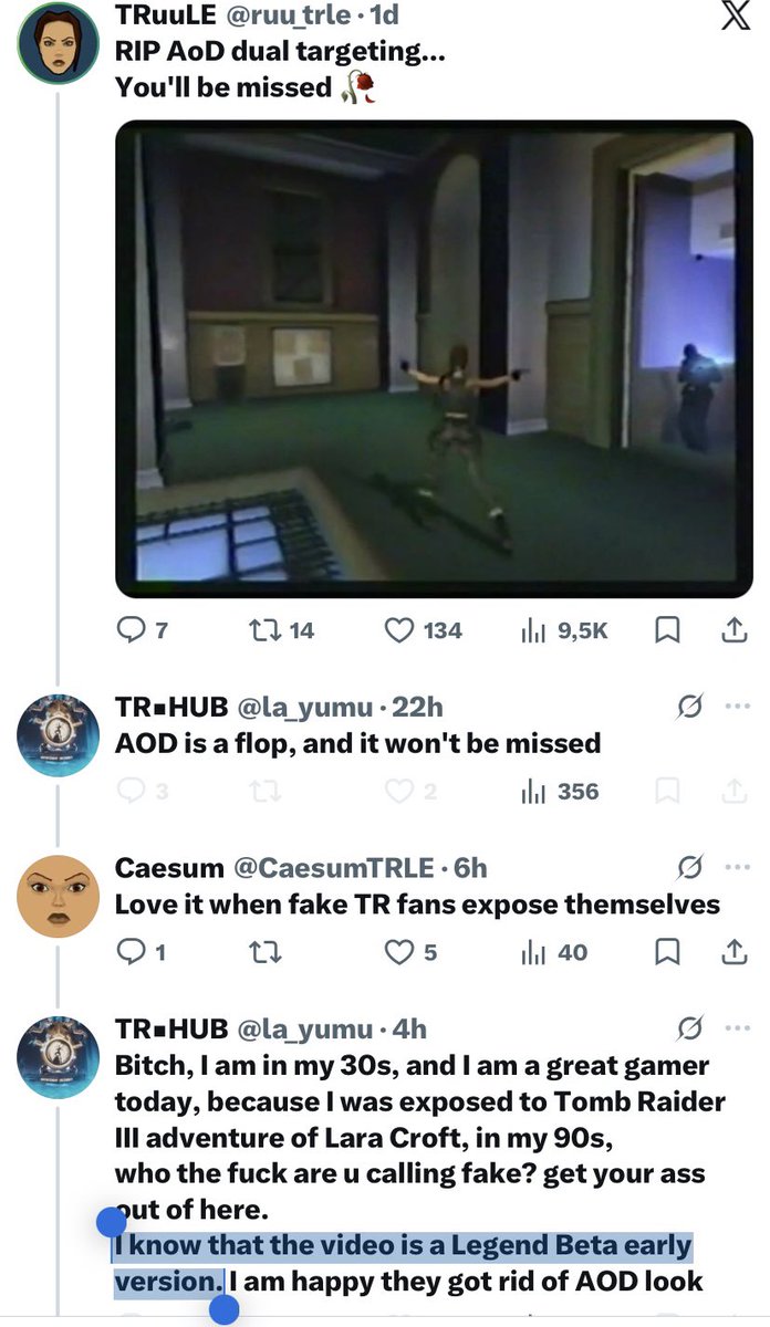 Tomb Raider Struggles tweet media