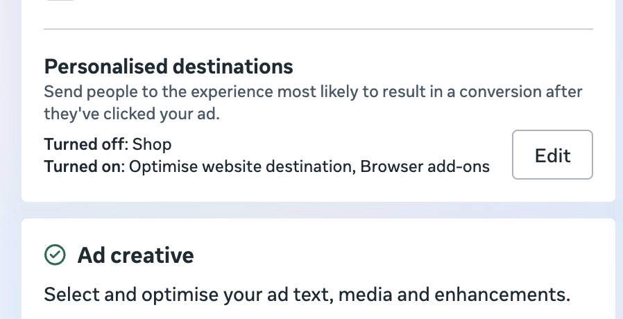 Meta Ads Alert โ ๏ธ Recently, Meta has been randomly turning ON settings ...