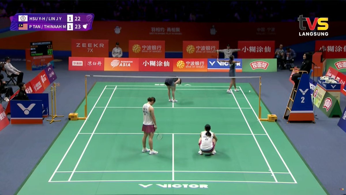 craigansibin's tweet photo. Pearly-Thinaah menang! 
Wakil terakhir dan ke-3 mara ke QF!

Score yang mengerikan. 

21-19
19-21
24-22

Next Opponent: 
🇯🇵 Rui Hirokami / Sayaka Hobara or 
🇨🇳 Li Yi Jing / Luo Xu Min (8)

#BAC2026 https://t.co/qJACHWsIxD