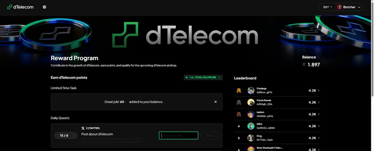 runningduck113's tweet photo. One thing I noticed about @dtelecom is that you actually learn the product while participating. It’s not just about rewards, it’s about understanding how decentralized communication works in practice. https://t.co/FXOq06adyK