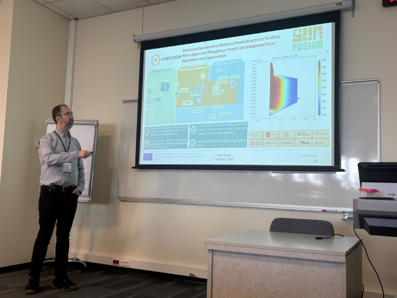 SunfusionHE's tweet photo. ๐SUNFUSION partner from Middle East Technical University, presented the project at the โWorkshop on Clean Energy Transitionโ in Istanbul. The session brought together around 25 participants from academia, industry, municipalities, and NGOs.
#HorizonEurope #SUNFUSION https://t.co/Fu3KZxSfpJ