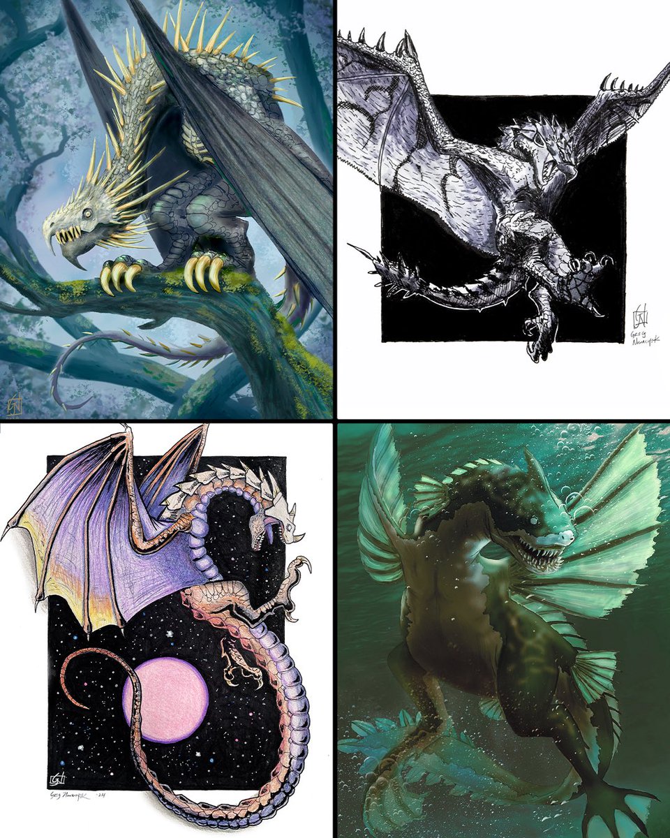 Art of Greg Nowachek tweet media