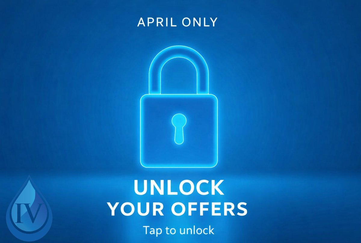PrimeIVWichita's tweet photo. April offers just dropped at Prime IV Wichita.

From time to time, we’re able to create opportunities like this — and April is one of them.

Some of our most sought-after services are included.

Unlock the full offers here:
👉 https://t.co/ukOHEYuu6V https://t.co/wpFAvh19oI