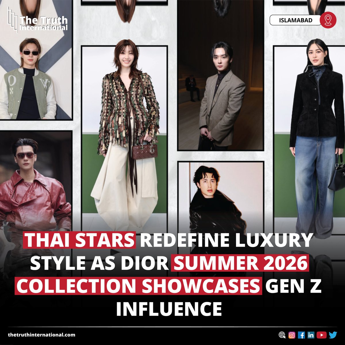 ttimagazine's tweet photo. Thai Stars Redefine Luxury Style as Dior Summer 2026 Collection Showcases Gen Z Influence

FOR FULL STORY: https://t.co/5neh0M4TVH

#ThaiStars #Redefine #LuxuryStyle #Dior #Summer2026Collection #Showcases #GenZ #Influence #TTI https://t.co/jdXPwUZMVn