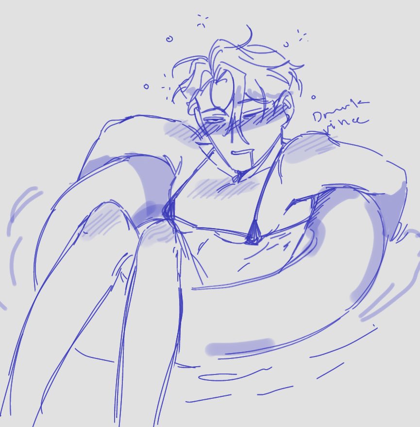 n0t_renn's tweet image. Got drunk and drew a few things but I dont recall drawing this, found it in my gallery just now lmao-

#deadplatefanart #deadplate #vince #vincent