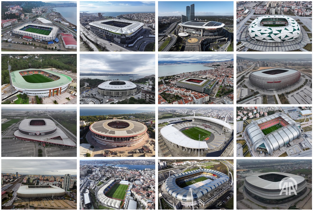 anadoluimages's tweet photo. Türkiye's stadiums hosting Turkish football matches captured in images https://t.co/1PheFjVMYH https://t.co/cjwjoo5o2M