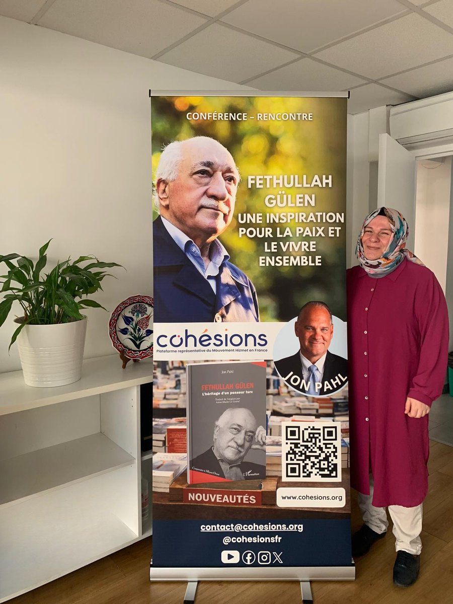 Nous vous attendons à la rencontre sur Fethullah Gülen, présentée par John Pahl et intitulée « L’héritage d’un penseur turc », fruit de plusieurs années de recherche approfondie.

Cohésions organise une conférence exceptionnelle sur le thème : « Fethullah Gülen: Une inspiration