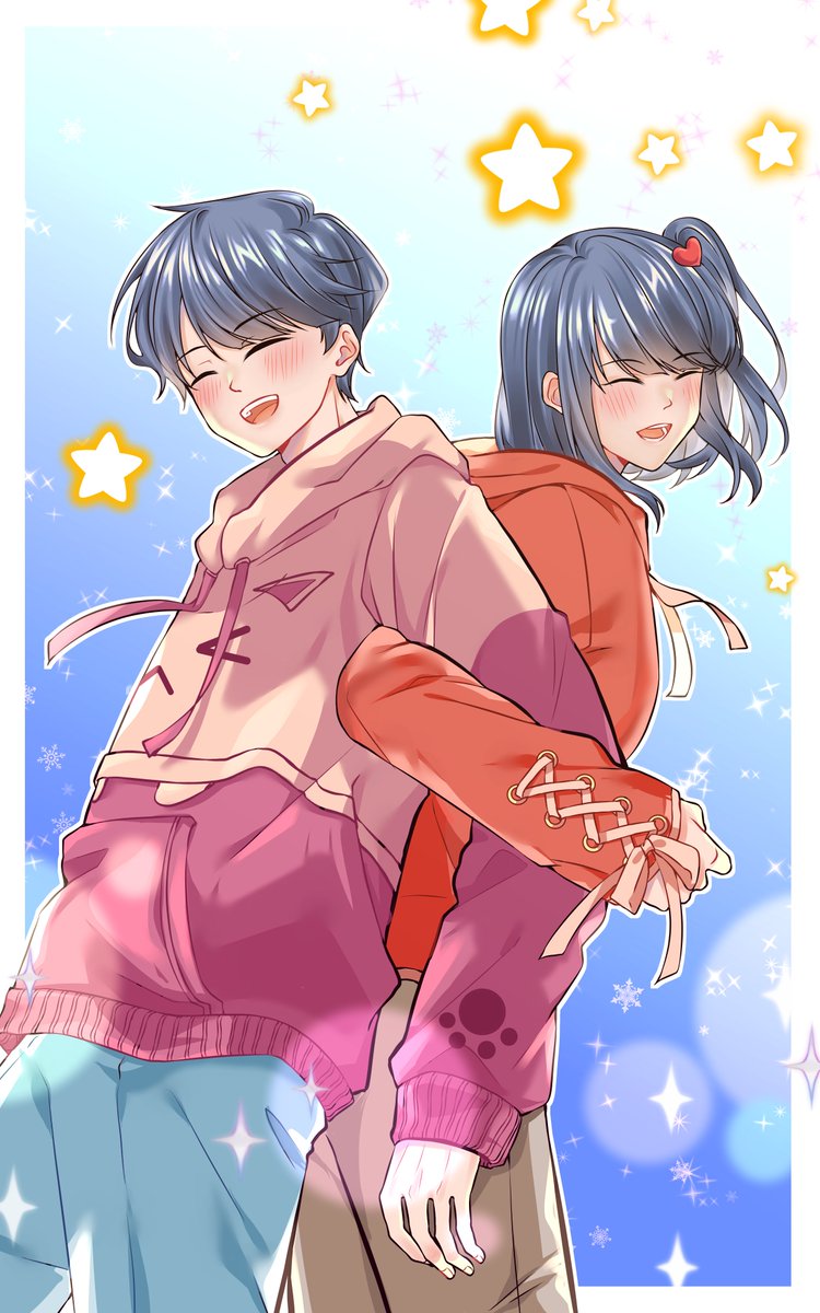 lindhaputry_art's tweet photo. @artistsbase Kenalan sama dita dan dimas dari webtoon My No-Life Sister 🙌 semoga lancar portonyaa https://t.co/gkBW2CQt8k