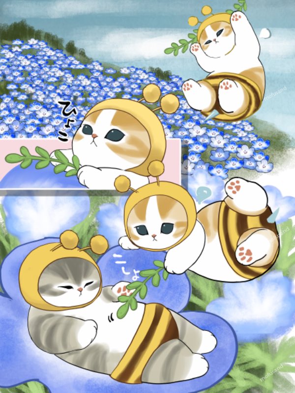 ネモフィラ はちにゃんかくれんぼ