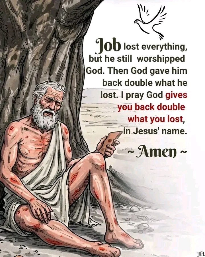 ObedArchimedes's tweet photo. Job's faith was tested, but his trust in God never wavered . That's the kind of Faith we need today. https://t.co/1MwbBN8CwR