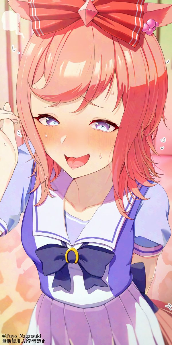 Fuyo_Nagatsuki's tweet photo. ウルフカットが好きと言った翌日…
#ウマ娘 https://t.co/rmbGbg2Hp1