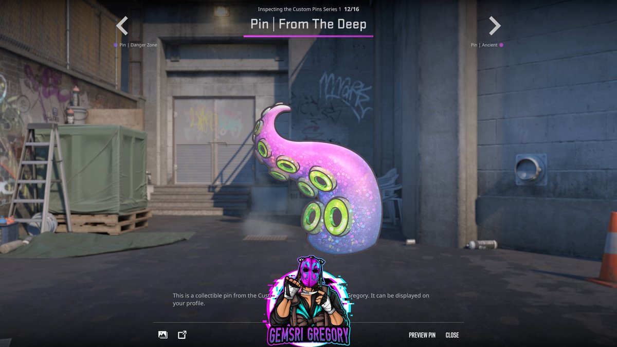 gemsrigregory's tweet image. Do you think Valve is gonna add new Pins anytime soon? #cs2