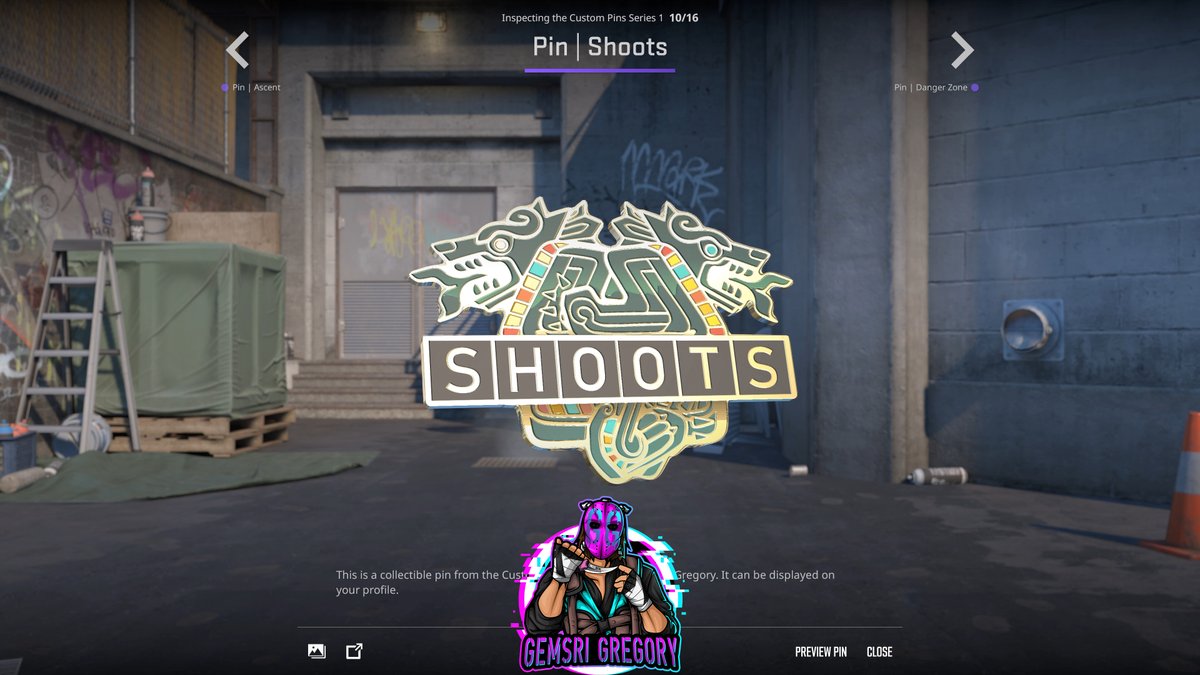 gemsrigregory's tweet image. Do you think Valve is gonna add new Pins anytime soon? #cs2