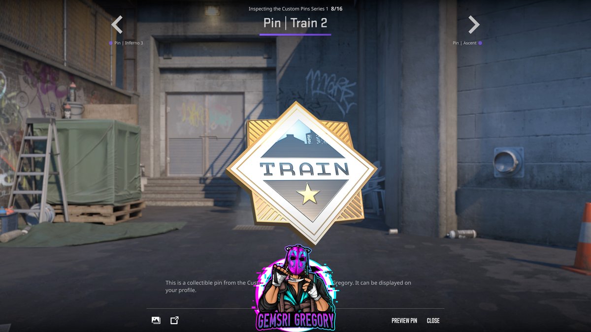 gemsrigregory's tweet image. Do you think Valve is gonna add new Pins anytime soon? #cs2