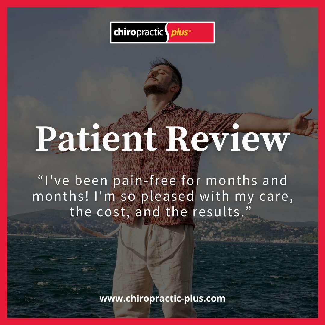 ChiroPlus's tweet image. Our team takes pride in providing chiropractic care that helps patients feel their best and maintain long-term wellness. 

Experience the difference at chiropractic-plus.com

#PatientCare #ChiropracticResults #PainFree #WellnessJourney #HealthyLiving