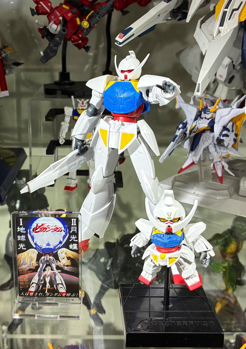 clark_loran's tweet photo. ターンエー第一話放送27週年、おめでとう御座います。
ガンダム歴ほぼ30年、いまだ最愛のガンダムはターンエーです。富野由悠季全作品の中に屈指の名作だと、初めて試聴した時からずっと思っています。3年後の30週年が盛大に盛り上がるように祈ります。 https://t.co/sZLejN2gre