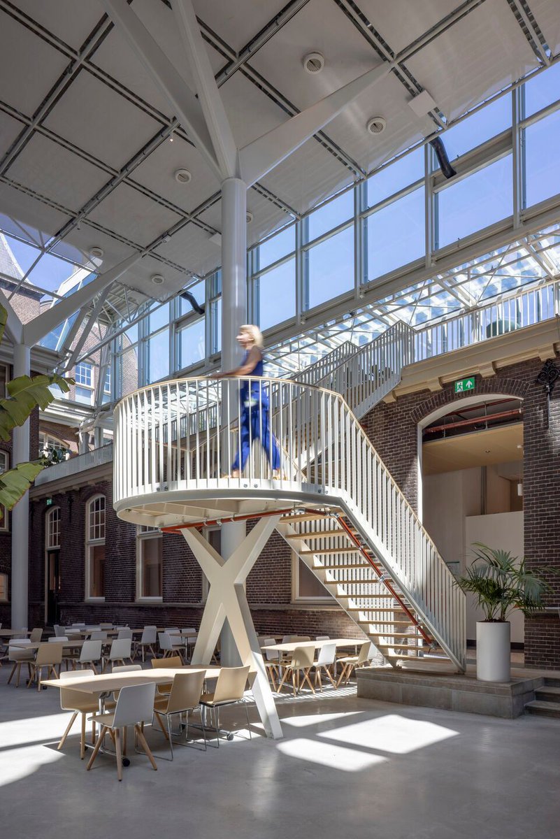 Archello's tweet photo. The Mining Engineering Building transformation by Haskoning combines heritage preservation with circular construction.
https://t.co/fd2twZ1scf
#AdaptiveReuse #CircularMaterials #LowCarbonDesign https://t.co/mFMT9ddJZB