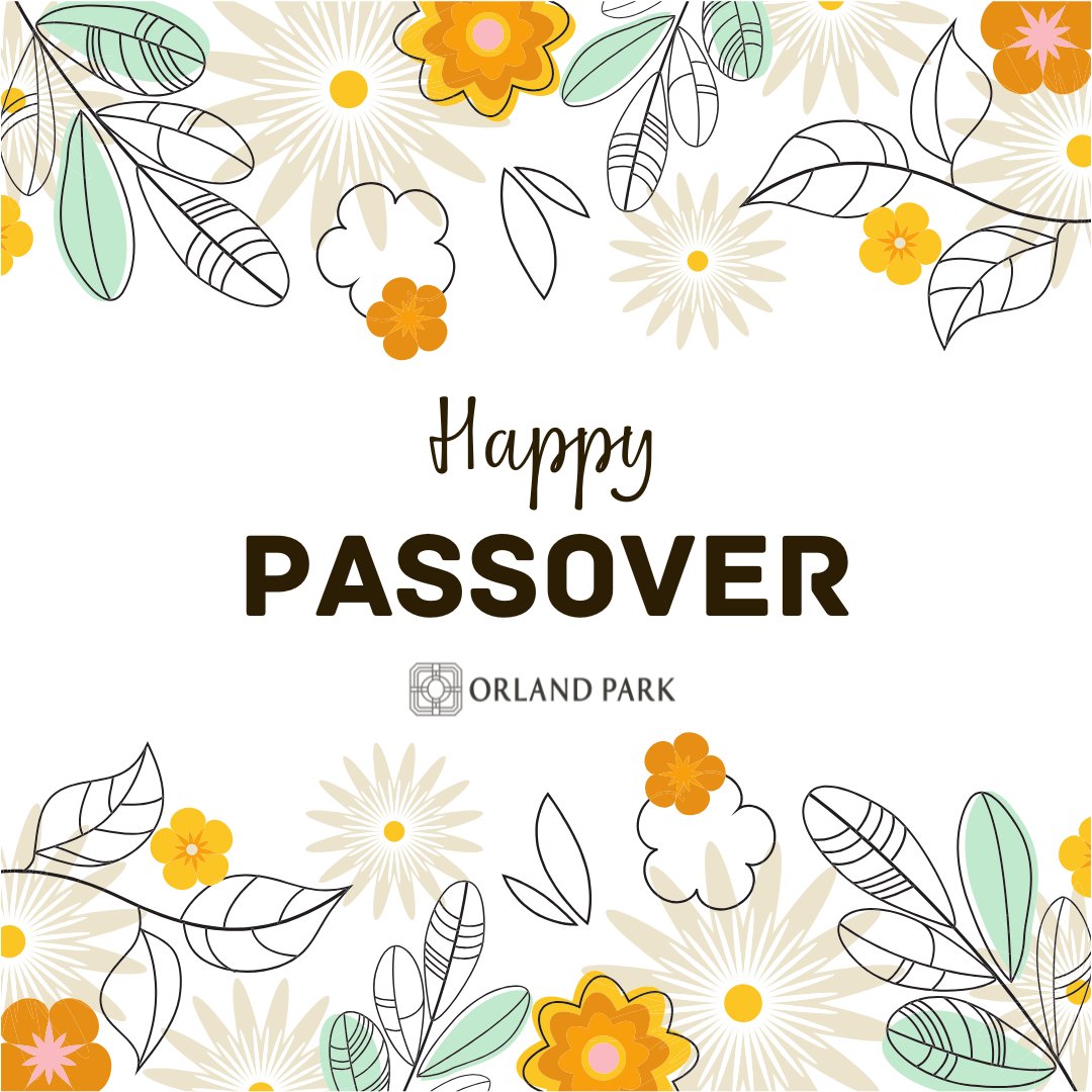 VillageOrlandPk's tweet image. On this final day of Passover, the Village of Orland Park wishes a Chag Pesach Sameach or Happy Passover holiday to our Jewish residents, families and neighbors who are celebrating! #happypassover #orlandpark
