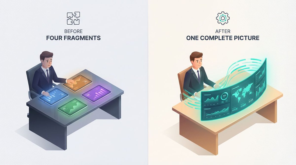 A CFO found 23% more workforce spend than any single system reported.

The data was not wrong. The architecture was.

buff.ly/Cowfo4w

#ExecutiveRisk #WorkforceSuperIntelligence