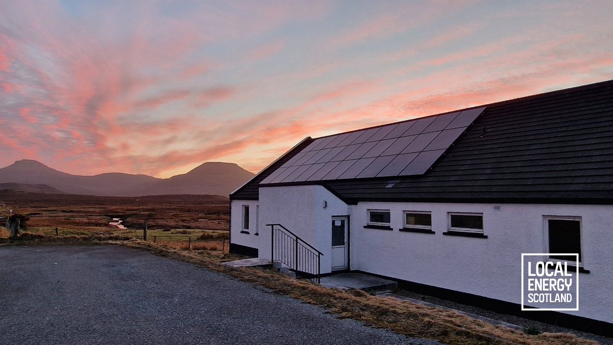 localenergysco's tweet photo. Dunvegan Community Trust’s new 13.5 kW solar PV system is already cutting costs, exporting energy and powering plans for a low carbon community hub.

Find out more: https://t.co/bRrfVot9YP https://t.co/lSC4z5kZXB