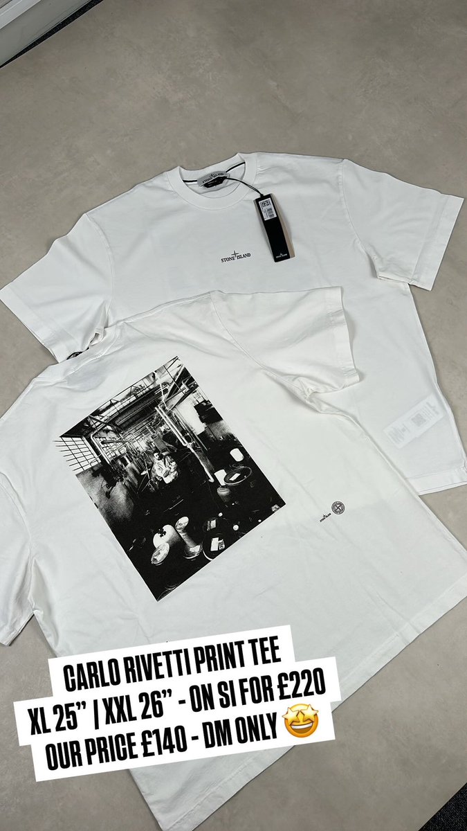 DistinctiveGB's tweet photo. ONLY A FEW SIZE XL LEFT - CURRENT SEASON

£80 OFF RRP - DM US TO ORDER 🤝 https://t.co/OUIdRjP01l