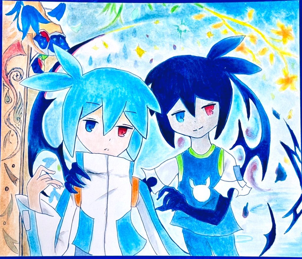 asakirisui49's tweet photo. 絵描き始めて1年
成長した気がするし楽しい！ https://t.co/EHppISkjwn