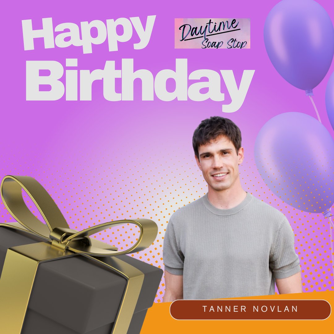 DaytimeSoapStop's tweet photo. 🎉 Join us in wishing Tanner Novlan a very Happy Birthday! 🎂
 #boldandthebeautiful #boldandbeautiful #TheBoldandtheBeautiful #TannerNovlan https://t.co/5ldcYyZ0VV