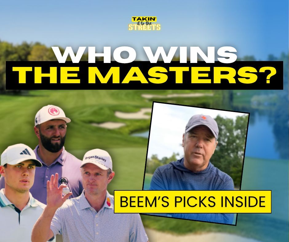 Takinittothe's tweet photo. 🏌️‍♂️ Major season is here! Join Andy Goldman and Rich Beam as they break down the Masters, discuss Tiger Woods' challenges and share insights on the PGA's hottest players. 

Listen/watch now: https://t.co/jWdyTl1i1K https://t.co/q4o2dpqF1U 

#golf #masters #podcast https://t.co/mAF1hURkRP