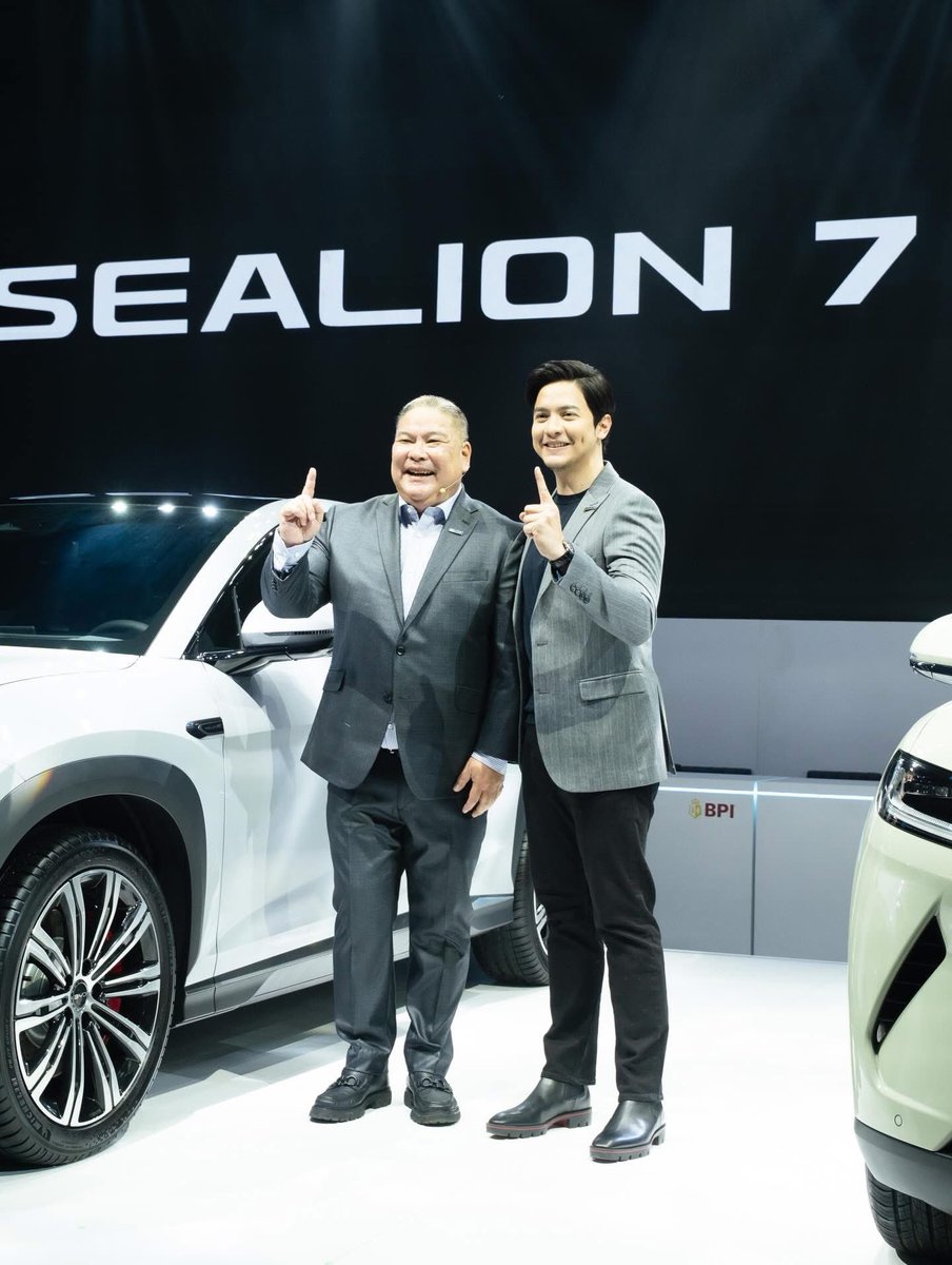 #BYDCarsPhilippines ambassador Alden Richards takes center stage at the Manila International Auto Show 2026 🚗

He joins the brand at the World Trade Center for the opening of #MIAS2026’s Mobility Marathon and the unveiling of something exciting ✨

#AldenRichards