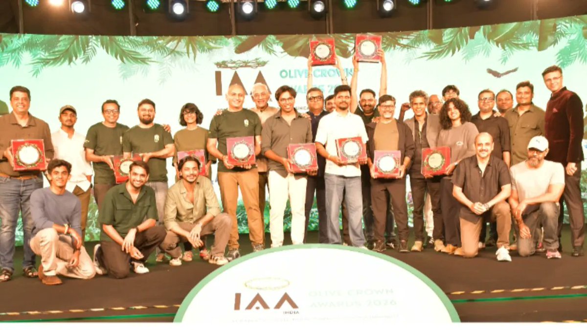 BestMediaInfo's tweet image. IAA Olive Crown Awards honours sustainability-focused campaigns in Mumbai 

bestmediainfo.com/mediainfo/medi… 

#Sustainability #award #advertisingawards #IAAOliveCrownAwards