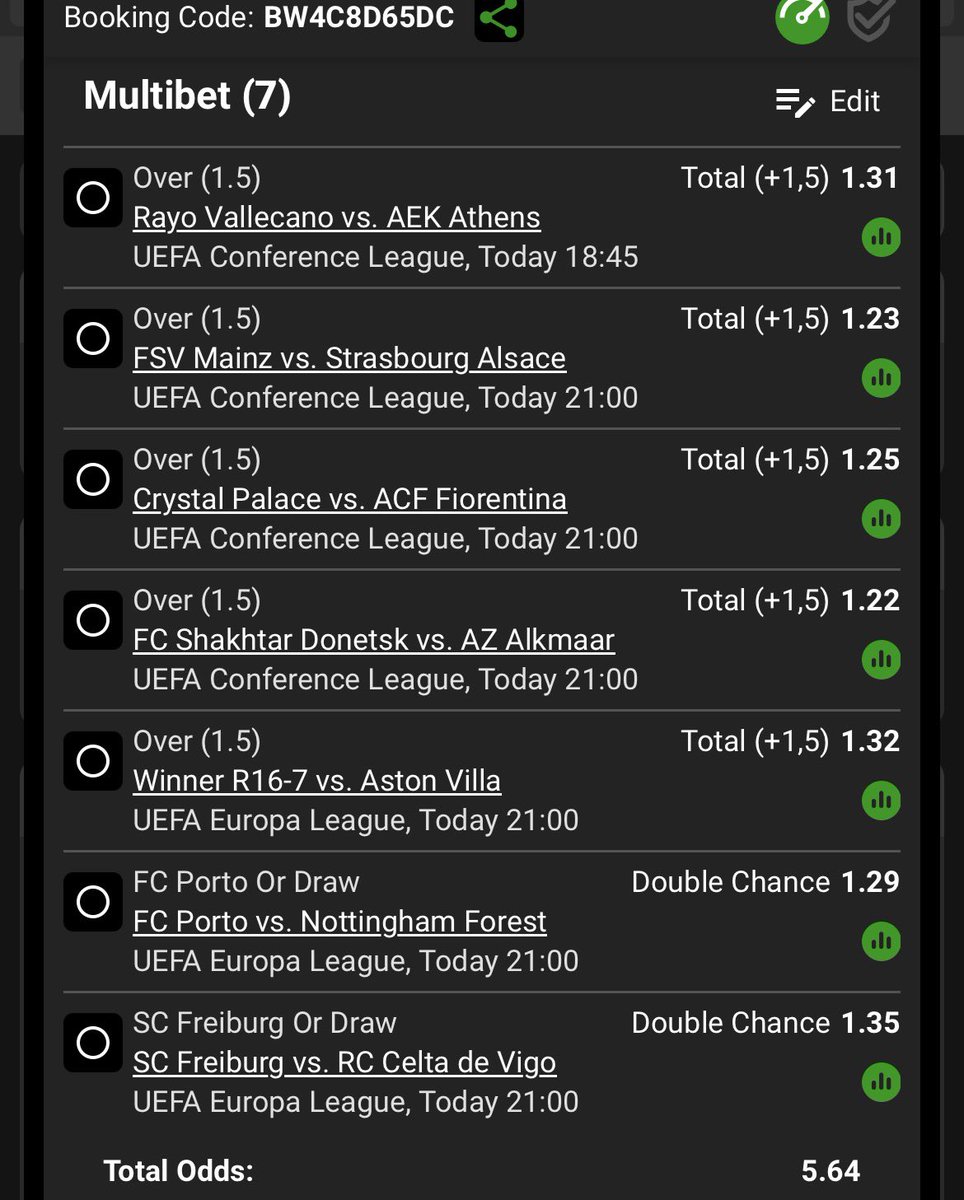 ron_onbet's tweet photo. 5+ ODDS | Thursday Picks✅

Betway Code: BW4C8D65DC ✅

Sportybet Code: 2ZWMQ5

We hope for the best 🙏🏽

Gamble responsibly 18+ https://t.co/r6LVuZHdhJ