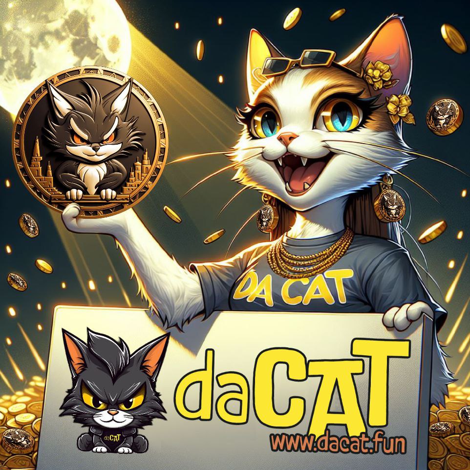 daCutePuss's tweet photo. @daCat_token GM GM $daCAT legends https://t.co/ziK7rDV4Wu