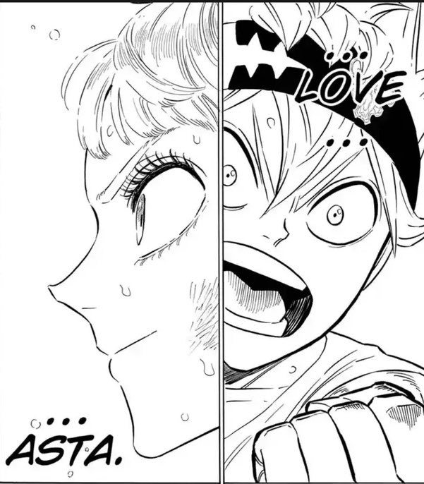 Miyunano_4B4's tweet photo. #BlackClover fun fact, Lichita and Noelle are the only women of the series who said they love Asta. https://t.co/oUFeu3g6Gf