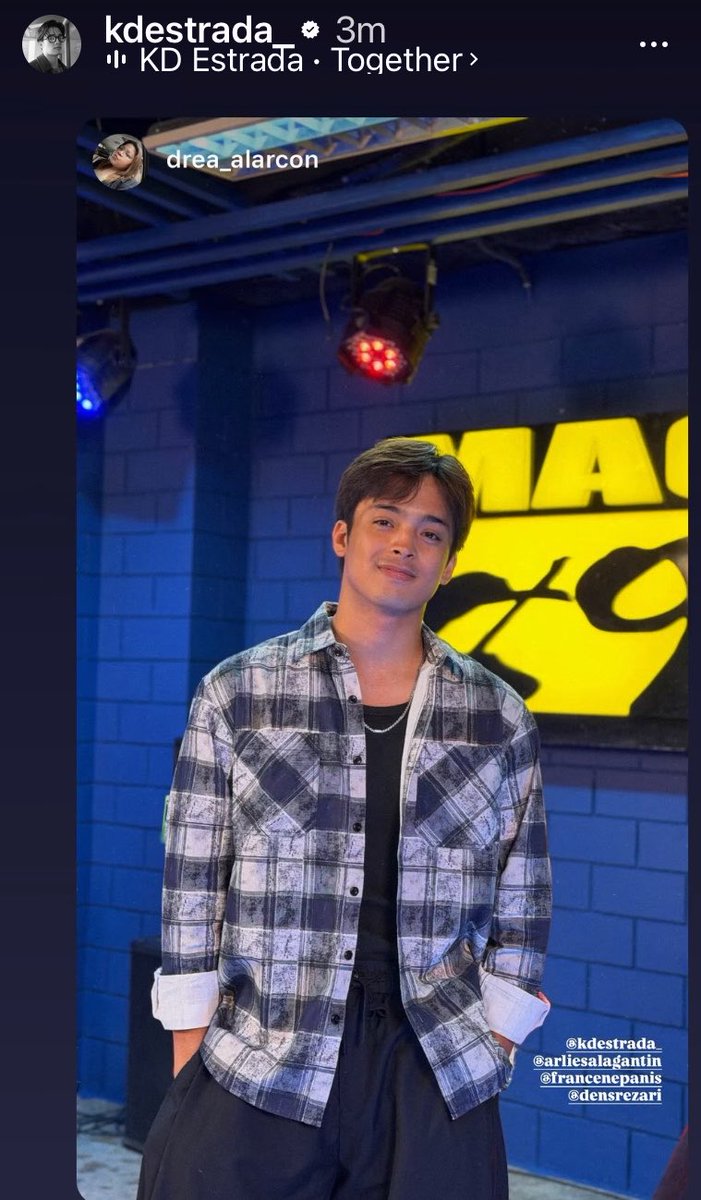 Good job handsome, you did great in your radio guesting earlier😊

KD’s IG story

#KDEstrada <a href="/kdestrada_/">kyle daiñel estrada</a> #KdLex