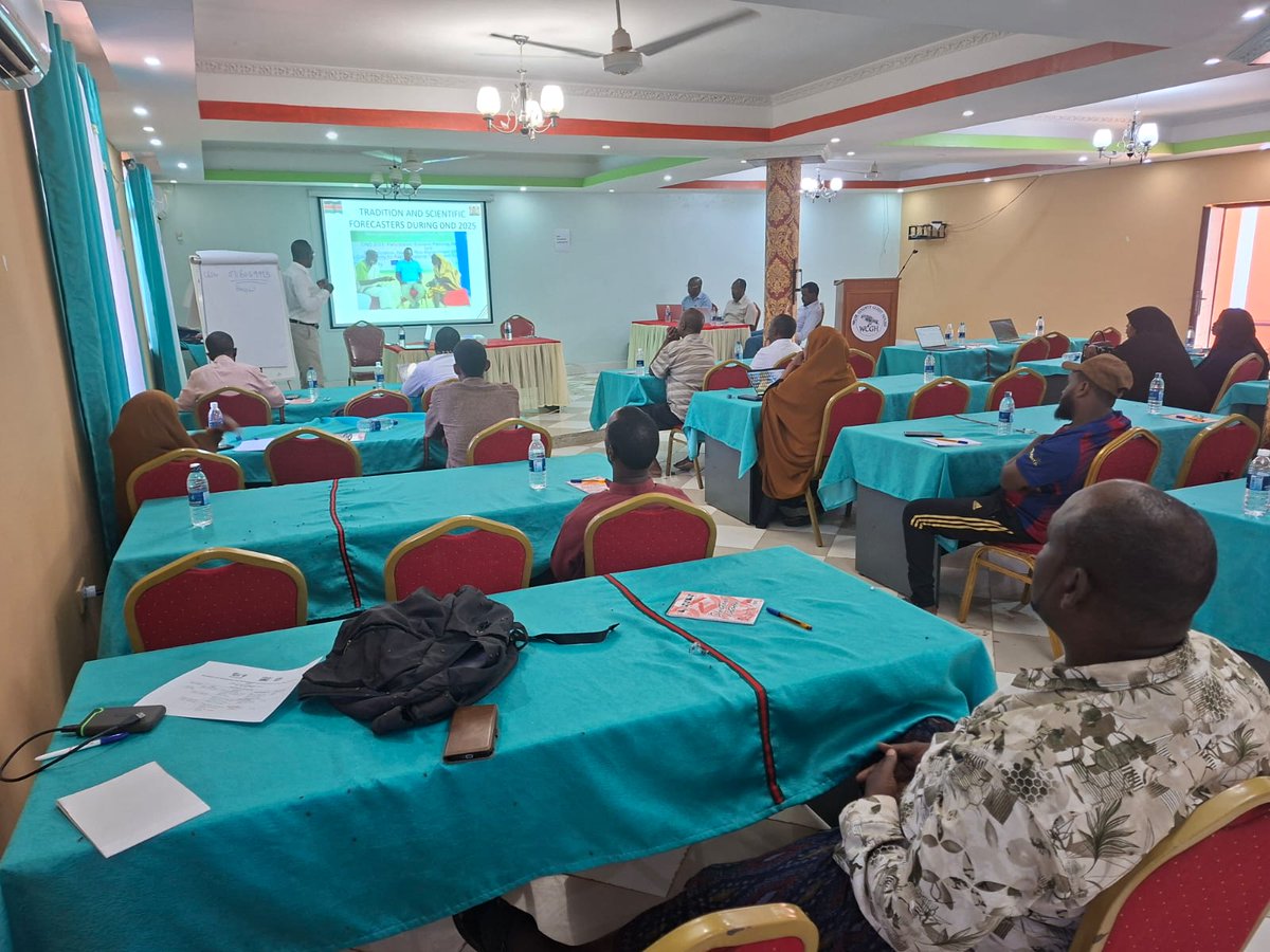 IGAD_CPALD's tweet photo. 📍Wajir, Kenya | 🗓️8 - 10 April 2026

ICPALD, under the @PASSAGEProject_ , in collaboration with NDMA, has convened an engagement to pilot community-led drought risk narratives for the Somali Cluster. 

The initiative brings together communities, technical experts & local authorities to co-produce impact-based advisories by integrating scientific forecasts with local knowledge to support timely #AnticipatoryAction (AA).

This engagement strengthens community capacity to interpret early warning information, refine locally relevant advisories & enhance coordination for early action, which supports scaling of locally led AA and strengthens #resilience across pastoral communities.

#CLimateAdaptationREsilience

**funded by @IDRC_CRDI/ @FCDOResearch