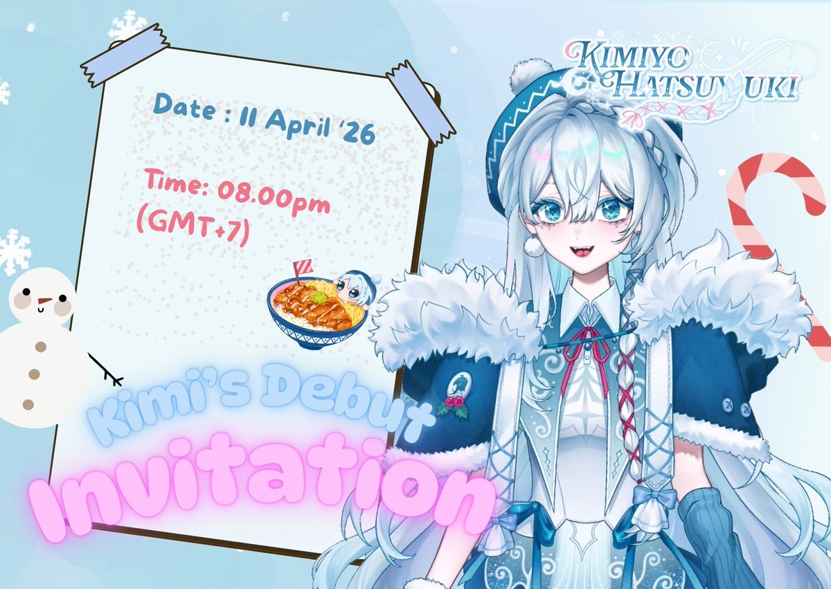 Kimiyo Hatsuyuki ❄️ tweet media