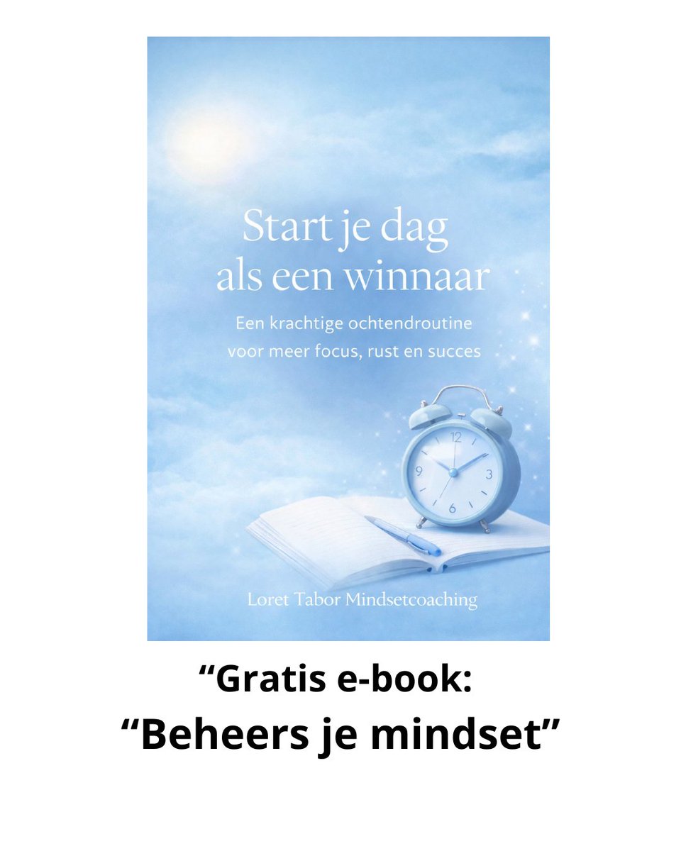 De meeste mensen beginnen hun dag verkeerd.
Gevolg: stress, negatieve gedachten en geen focus.
Wil je dat veranderen?
Download mijn gratis e-book:
“Start je dag als een winnaar”
👉 lorettabormindsetcoaching.com/de-ochtendrout…