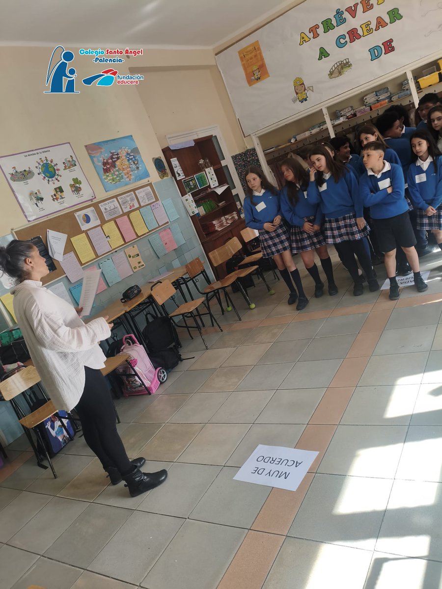 SantoAngelPal's tweet photo. Ayer,5⁰EPO disfrutó de una interesante jornada educativa sobre "El arte de quererse bien" donde Gabriela López trabajó con ellos diferentes técnicas emocionales.Una mañana muy agradable e interesante gracias al @PalenciaAyto y a @kosmoraices #santoángelpalencia #somoseducere https://t.co/usrDZECaVd
